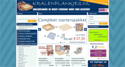Desktop Screenshot of kralenplankjes.nl